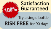 Satisfaction Guaranteed - Try a single bottle risk free tfor 90 days!