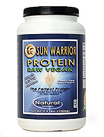 Sun Warrior Raw Whole Grain Brown Rice Protein Powder