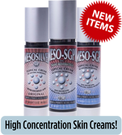New MesoSilver Skin Creams Available now!
