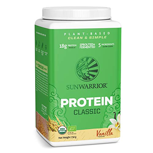 SunWarrior Classic | 18g Bottle of SunWarrior Protein Classic Vanilla